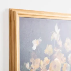 Kirkland's Home Golden Floral Framed Art Print- Framed Art