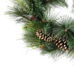 Kirkland's Home Golden Glitter Mixed Pine Christmas Wreath- Wreaths