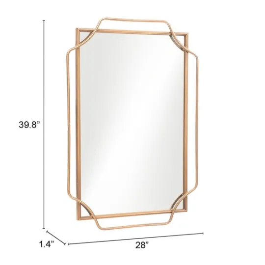 Kirkland's Home Golden Infinity Layer Framed Mirror- Framed Mirrors