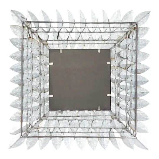Kirkland's Home Golden Leaves Metal Framed Mirror- Framed Mirrors