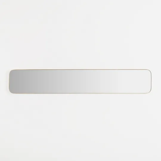Kirkland's Home Golden Linear Wall Mirror- Framed Mirrors
