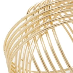 Kirkland's Home Golden Minimalist Line Orbs, Set Of 2- Bowl Filler
