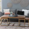 Kirkland's Home Golden Nesting 3-Pc. Coffee And Accent Table Set- Coffee Tables