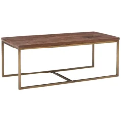 Kirkland's Home Golden Nesting 3-Pc. Coffee And Accent Table Set- Coffee Tables