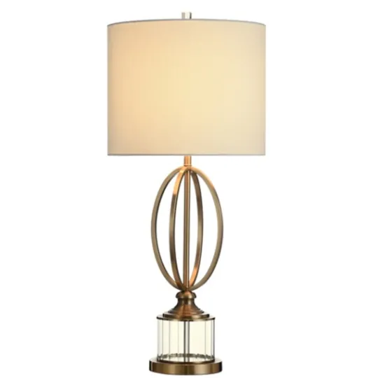 Kirkland's Home Golden Open Egg Base Table Lamp- Table Lamps