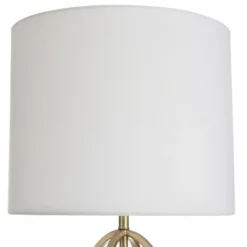 Kirkland's Home Golden Open Egg Base Table Lamp- Table Lamps