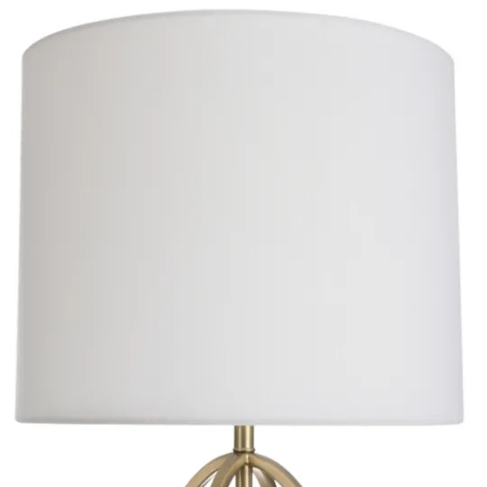 Kirkland's Home Golden Open Egg Base Table Lamp- Table Lamps