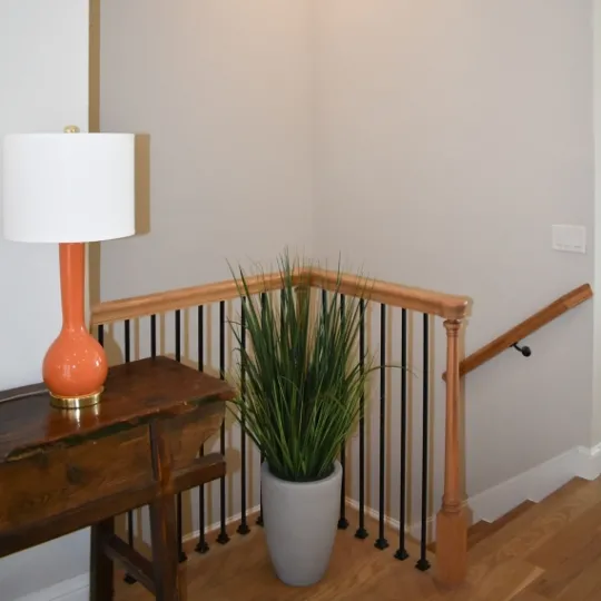 Kirkland's Home Grass Arrangement In Gray Cement Pot- Arrangements & Greenery