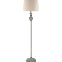 Kirkland's Home Gray Algood Metal Floor Lamp- Floor Lamps