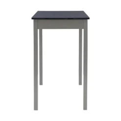 Kirkland's Home Gray And Black 3-Pc. Stool And Table Set- Dining Sets