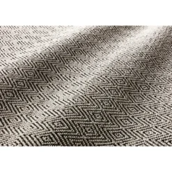 Kirkland's Home Gray And Bone Zig Zag Outdoor Area Rug, 5X7- Outdoor Rugs