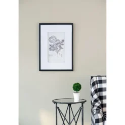 Kirkland's Home Gray And Cream Foliage 4-Pc. Framed Wall Art Set- Framed Art