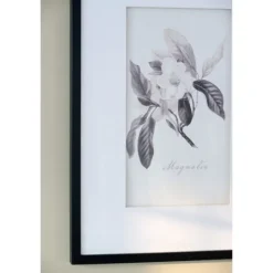 Kirkland's Home Gray And Cream Foliage 4-Pc. Framed Wall Art Set- Framed Art