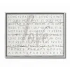 Kirkland's Home Gray And White Love Is Patient Framed Art Print- Wall Quotes & Signs