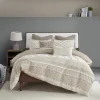 Kirkland's Home Gray And White 3-Pc. California King Duvet Set- Duvets