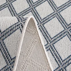 Kirkland's Home Gray Auckland Trellis Outdoor Area Rug, 5X7- Outdoor Rugs