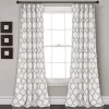 Kirkland's Home Gray Bella Curtain Panel Set, 84 In.- Curtains & Drapes