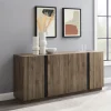 Kirkland's Home Gray Brown Modern 2-Door Sideboard- Cabinets & Sideboards
