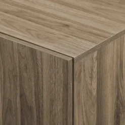 Kirkland's Home Gray Brown Modern 2-Door Sideboard- Cabinets & Sideboards
