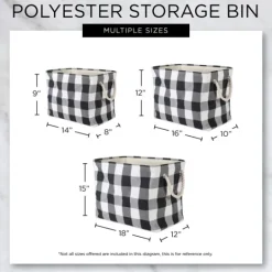 Kirkland's Home Gray Dog Show Rectangular Storage Bin, 16 In.- Baskets & Boxes