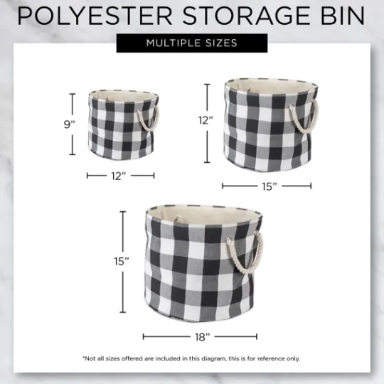 Kirkland's Home Gray Dog Show Round Storage Bin, 18 In.- Baskets & Boxes