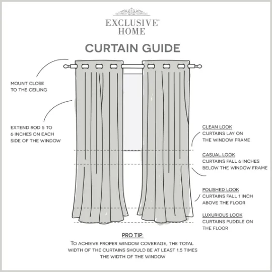 Kirkland's Home Gray Floral 2-Pc. Curtain Panel Set, 84 In.- Curtains & Drapes