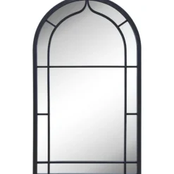 Kirkland's Home Gray Metal Arched Mirror- Decorative Mirrors