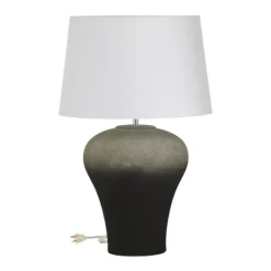 Kirkland's Home Gray Ombre Ceramic Table Lamp- Table Lamps