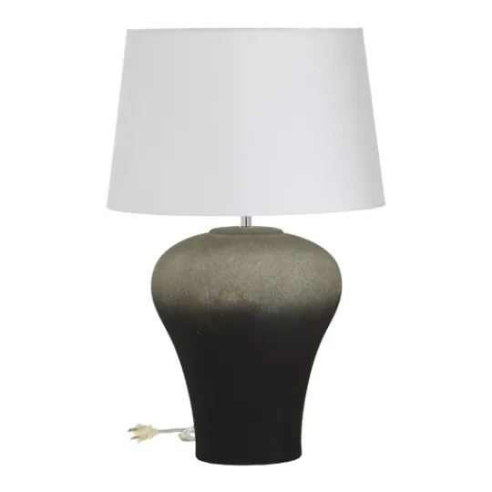 Kirkland's Home Gray Ombre Ceramic Table Lamp- Table Lamps