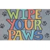 Kirkland's Home Gray Paw Stitched Doormat- Doormats