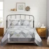 Kirkland's Home Gray Reine-Marie Full/Queen 3-Pc. Quilt Set- Quilts