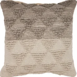 Kirkland's Home Gray Textured Gradient Pillow- Pillows