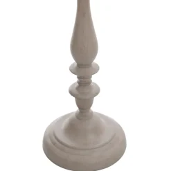 Kirkland's Home Gray Traditional Spindle Floor Lamp- Floor Lamps
