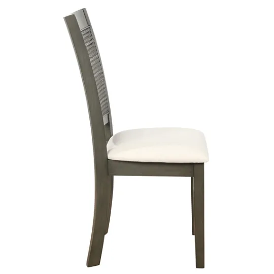 Kirkland's Home Gray Wilbur Cane Back Dining Chairs, Set Of 2- Dining Chairs