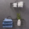 Kirkland's Home Gray Wire Wall Baskets, Set Of 2- Shelves