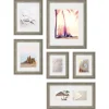 Kirkland's Home Gray Wood 6-Pc. Gallery Wall Picture Frame Set- Gallery Wall Frames