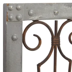 Kirkland's Home Gray Wood Traditional Scroll Wall Plaque- Wall Plaques