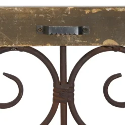Kirkland's Home Gray Wood Traditional Scroll Wall Plaque- Wall Plaques