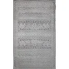Kirkland's Home Gray Zig-Zag Ezra Indoor/Outdoor Area Rug, 6X9- Outdoor Rugs