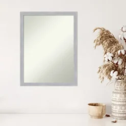 Kirkland's Home Grayson Brushed Nickel Framed Wall Mirror- Decorative Mirrors