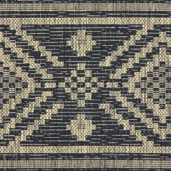 Kirkland's Home Greek Key Sun Shower Outdoor Area Rug, 7X9- Outdoor Rugs
