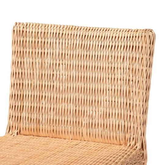Kirkland's Home Greek Natural Rat Woven Counter Stool- Bar Stools & Counter Height Stools