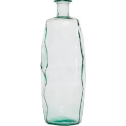 Kirkland's Home Green And Blue Clear Glass Vase, 29 In.- Vases