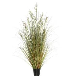 Kirkland's Home Green And Brown Potted Grass, 36 In.- Trees & Topiaries