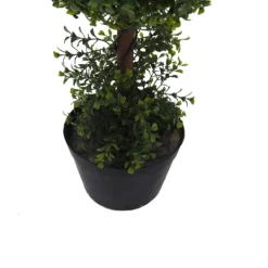 Kirkland's Home Green Double Ball Boxwood Potted Topiary- Trees & Topiaries