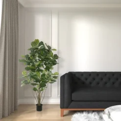 Kirkland's Home Green Fiddle Leaf Tree, 5 Ft.- Trees & Topiaries