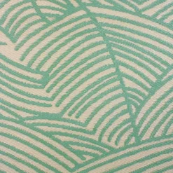 Kirkland's Home Green Palm Leaf Outdoor Area Rug, 4X6- Outdoor Rugs