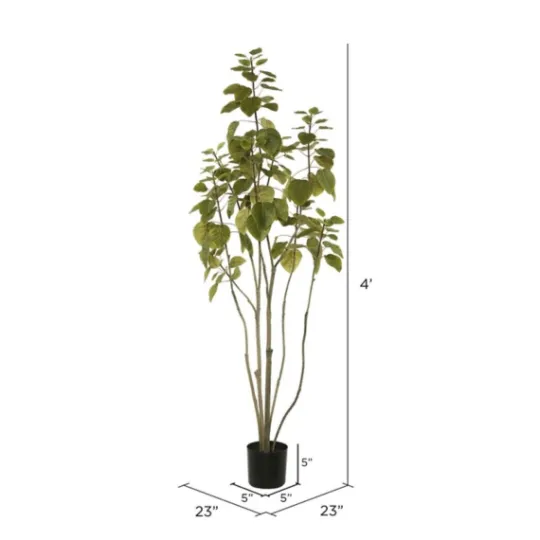 Kirkland's Home Green Potted Cotinus Coggygria Tree, 4 Ft.- Trees & Topiaries