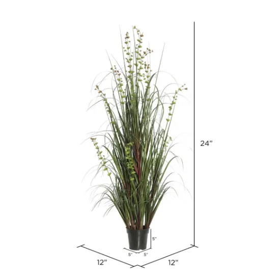 Kirkland's Home Green Potted Eucalyptus Grass, 24 In.- Trees & Topiaries