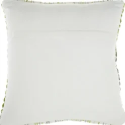 Kirkland's Home Green Space Dye Woven Pillow- Pillows